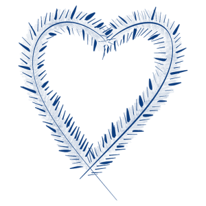 Coeur plume